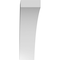 Ekena Millwork 3 1/2-in. W x 12-in. D x 12-in. H Thorton Architectural Grade PVC Knee Brace BRCP035X12X12THR - alternate 4